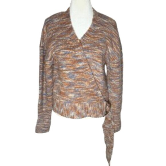 Nine West Women's Large Multi-color Wrap Sweater - Picture 1 of 9